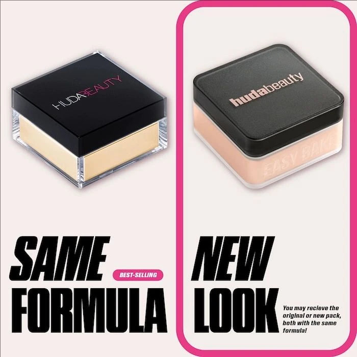 Huda Beauty Easy Bake – Polvos Sueltos Fijadores y Matificantes
