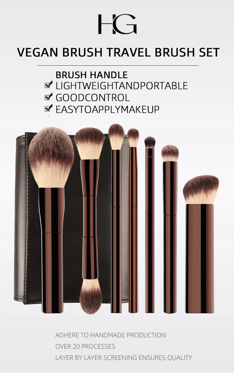 Hourglass Vegan Travel Brush Set