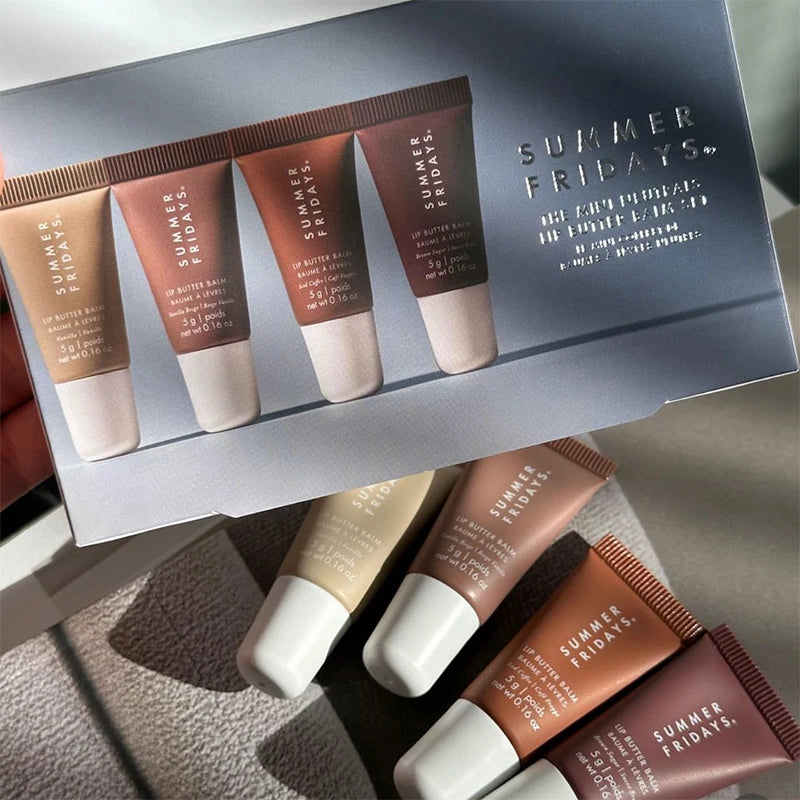 Summer Fridays The Mini Neutrals Lip Butter Balm Set